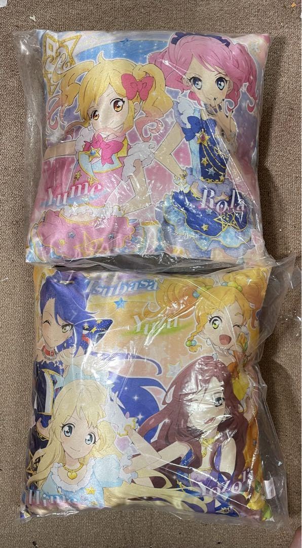 アイカツスターズ　虹野ゆめ 桜庭ローラ　A賞クッション Amazon.co.jp: アイカツスターズ！ ブロマイド 虹野ゆめ 桜庭