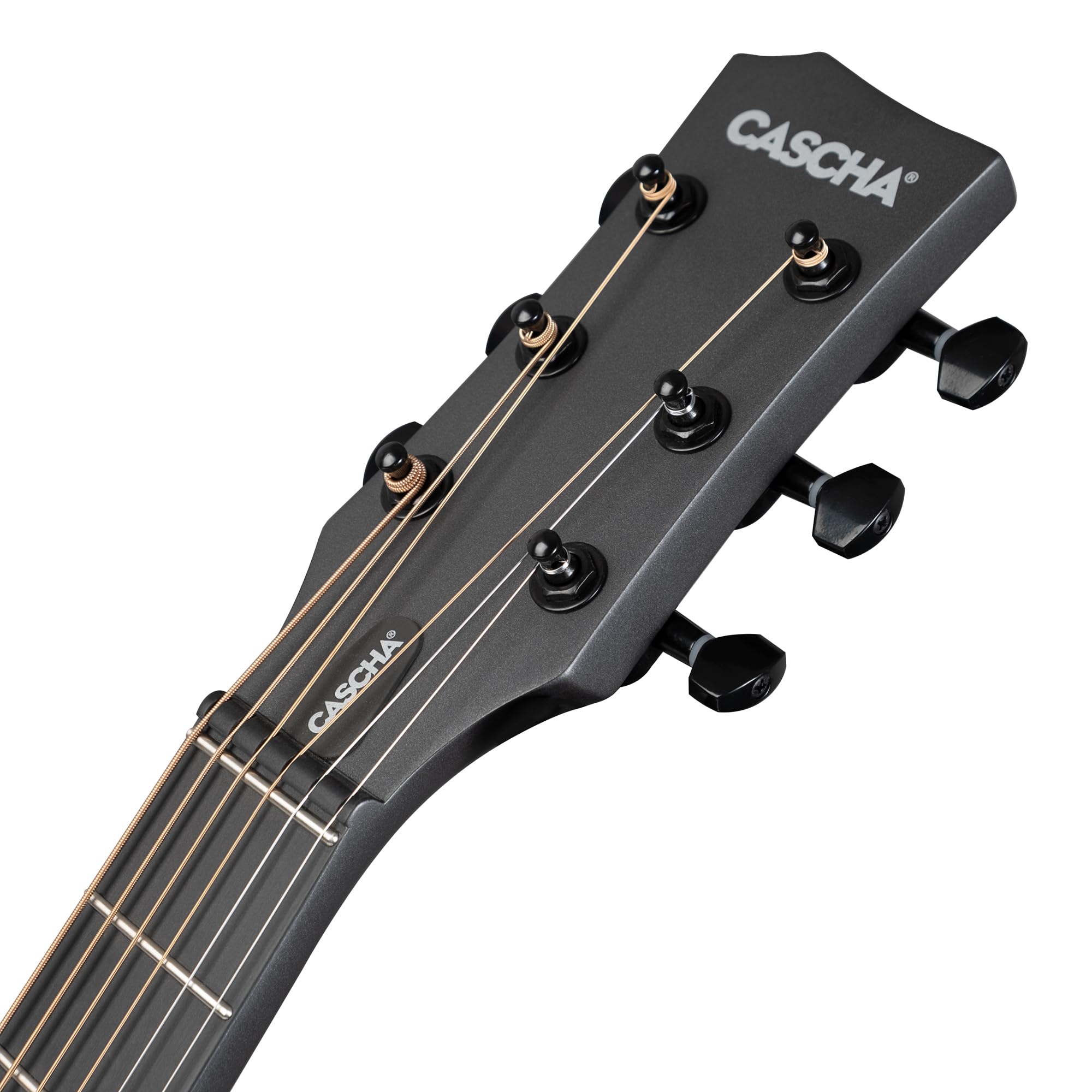 Cascha Chitarra acustica in fibra di carbonio per principianti con custodia
