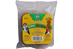 C&S Peanut Delight Bird Suet Dough Balls