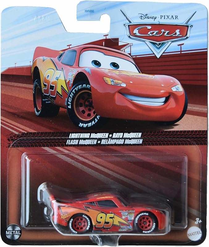 Disney Pixar Cars Lightning McQueen, As Seen in
