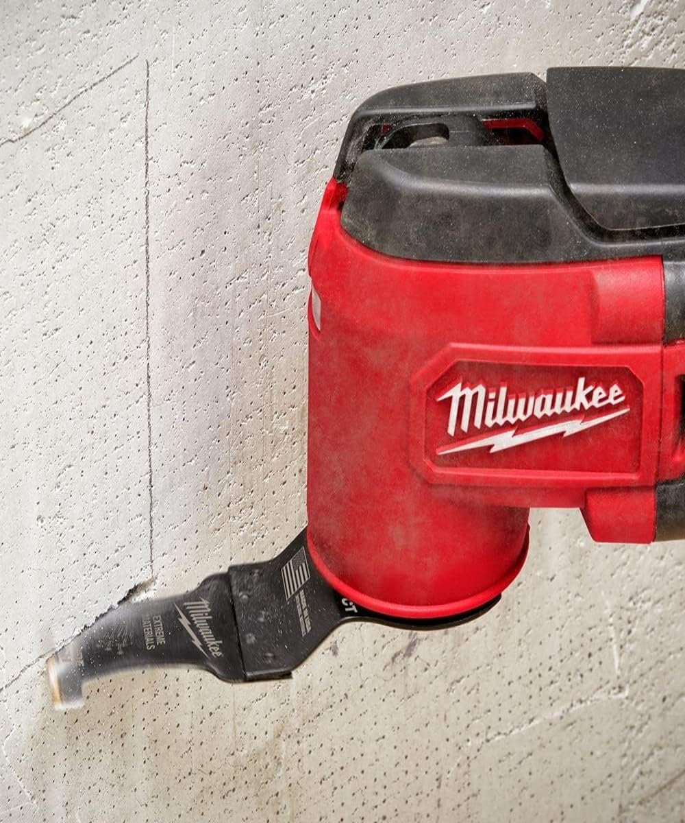 Milwaukee Hoja oscilante multiherramienta de corte extremo de carburo de 1-3/8 pulgadas de ajuste universal para madera y metal (paquete de 2)