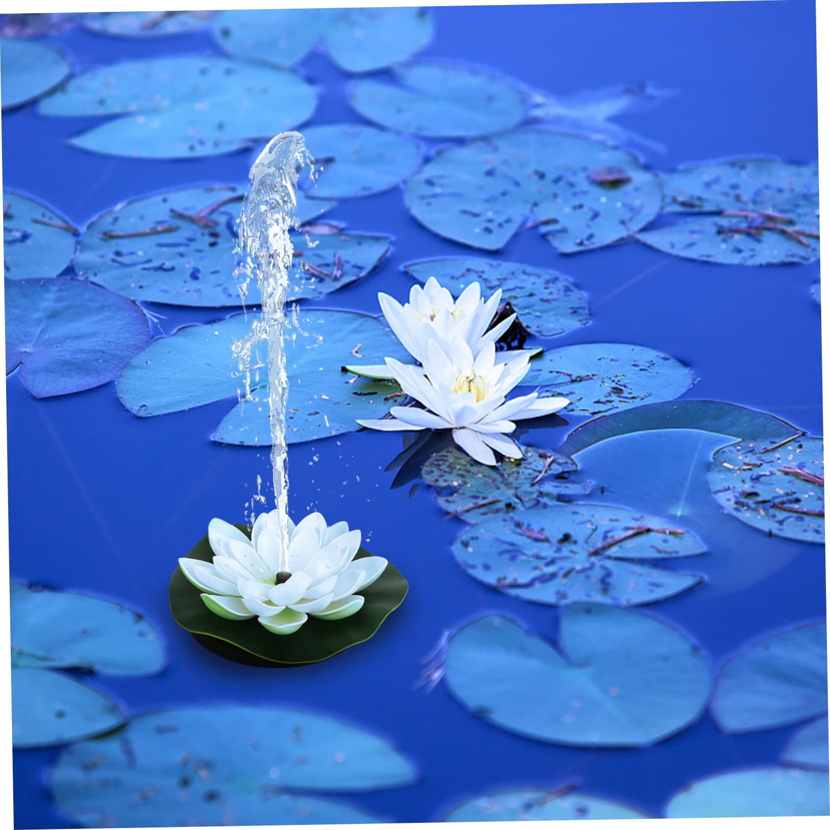 1 pieza Fuente Decorativa Solar de para Jardín y Peceras Diseño Circulación de Agua para Iniciación Automática con Luz Solar