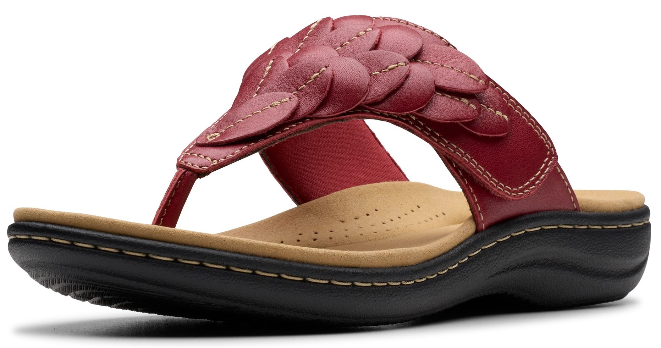 Clarks Women's Laurieann Palm Flip-Flop