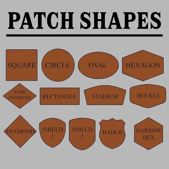 Customized Leather Patches, Logo Laser/Print Patch, Custom Iron On Patches, Customized Hook Loop Patch, Personalized Sewing Holes for Clothes, Backpacks, and Hats