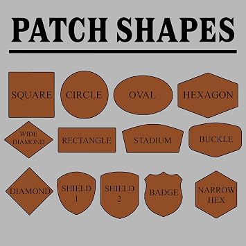 Customized Leather Patches, Logo Laser/Print Patch, Custom Iron On Patches, Customized Hook Loop Patch, Personalized Sewing Holes for Clothes, Backpacks, and Hats