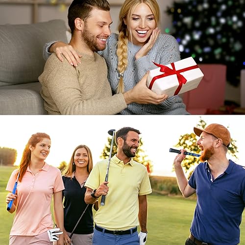 Miniatura 7 de Agarre de golf ultraligero  Agarre de putter en forma de pistola, agarre antideslizante en forma de pistola, empuñaduras de golf ligeras y cómodas,