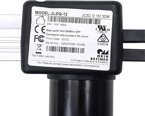 Miniatura 2 de Okin Refined-R Modelo JLDQ-12 y JLDQ.12.157.333K Motor reclinable eléctrico, pieza de repuesto de actuador de silla elevadora de sofá eléctrico para