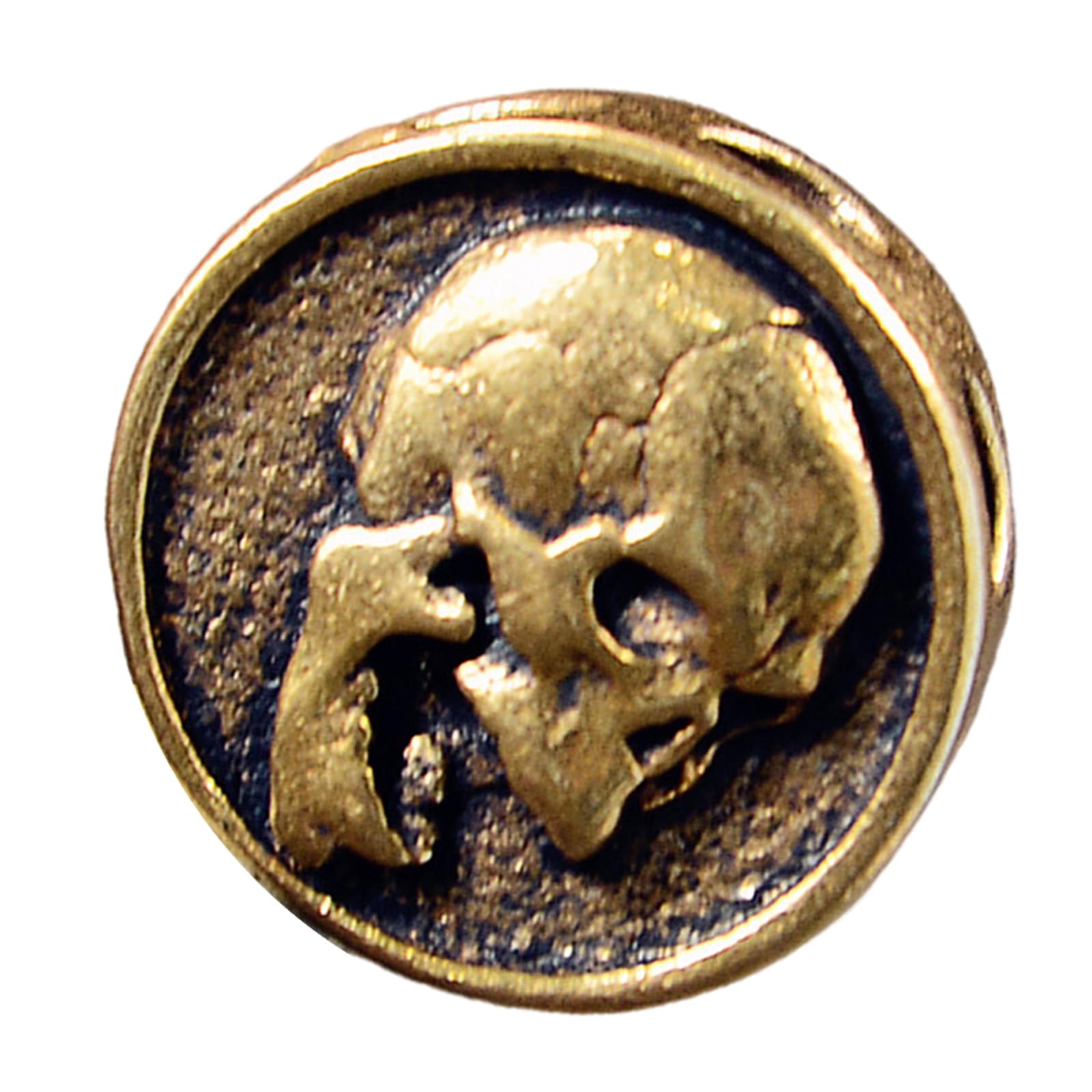 YUXITA Unique Artistic Skull Metal Beads Pendant for Paracord and Enthusiasts Jewelry Making Paracord Bead