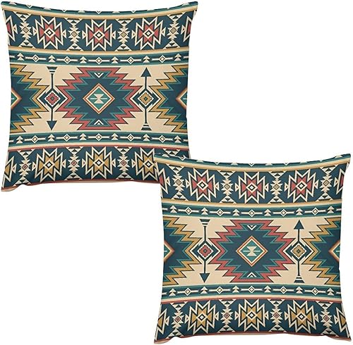 Miniatura 30 de Fundas de almohada retro de mediados de siglo, geométricas abstractas de mediados de siglo, retro, atómicas de los años 50, decoración para sofá,