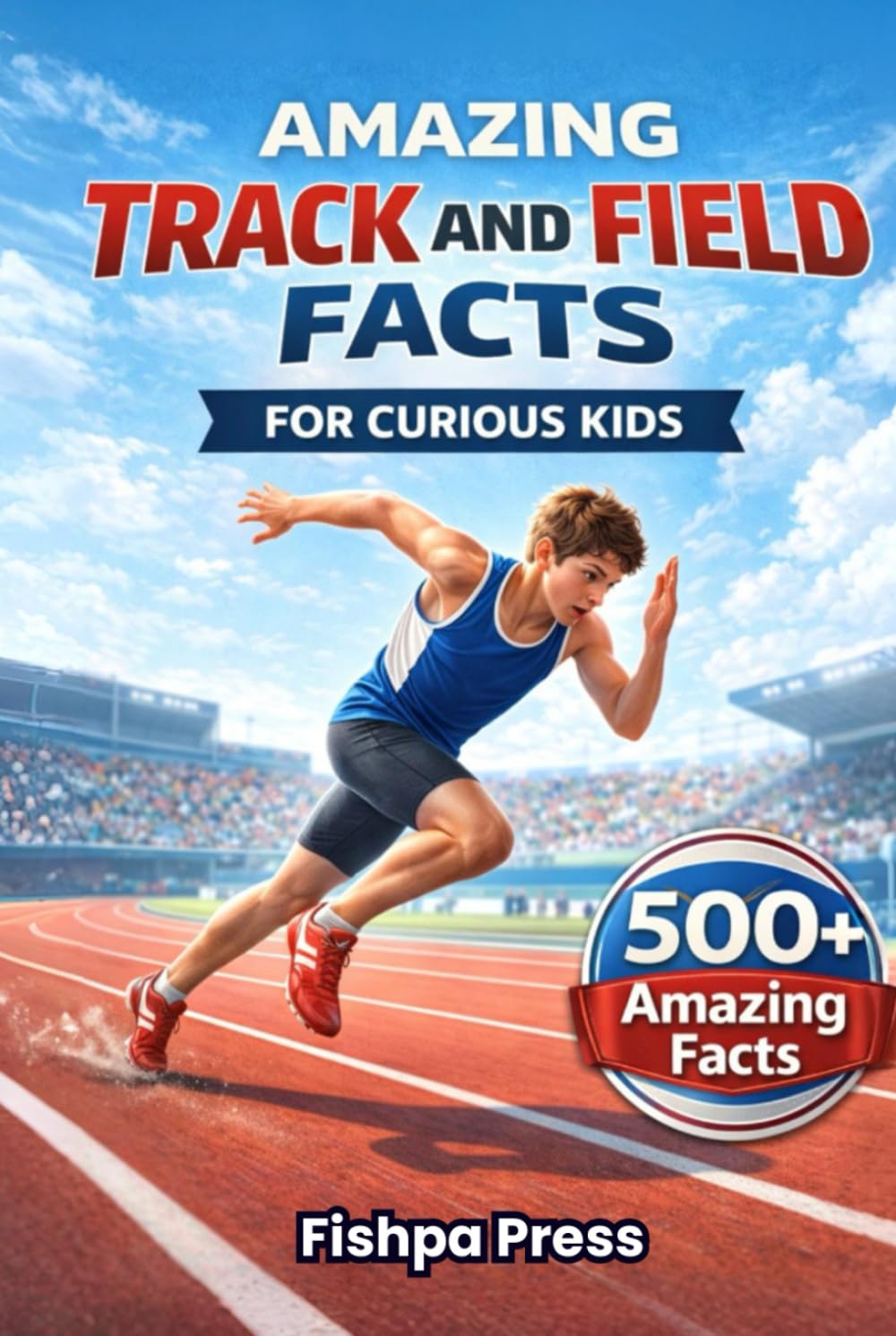 Amazing Track and Field Facts For Curious Kids: 500+ Incredible Athletics Facts About Running, Jumping, Throwing, Olympic Records, Sprinting, Relays & ... 8–14 (Amazing Sports Facts for Curious Kids)