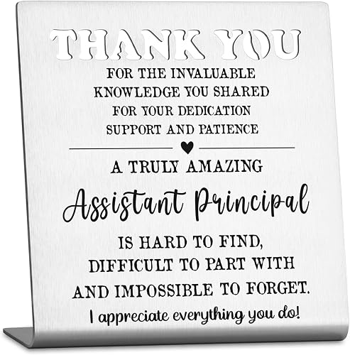 Thank You Appreciation Gifts Assistant principal, A Truly Great Assistant princi