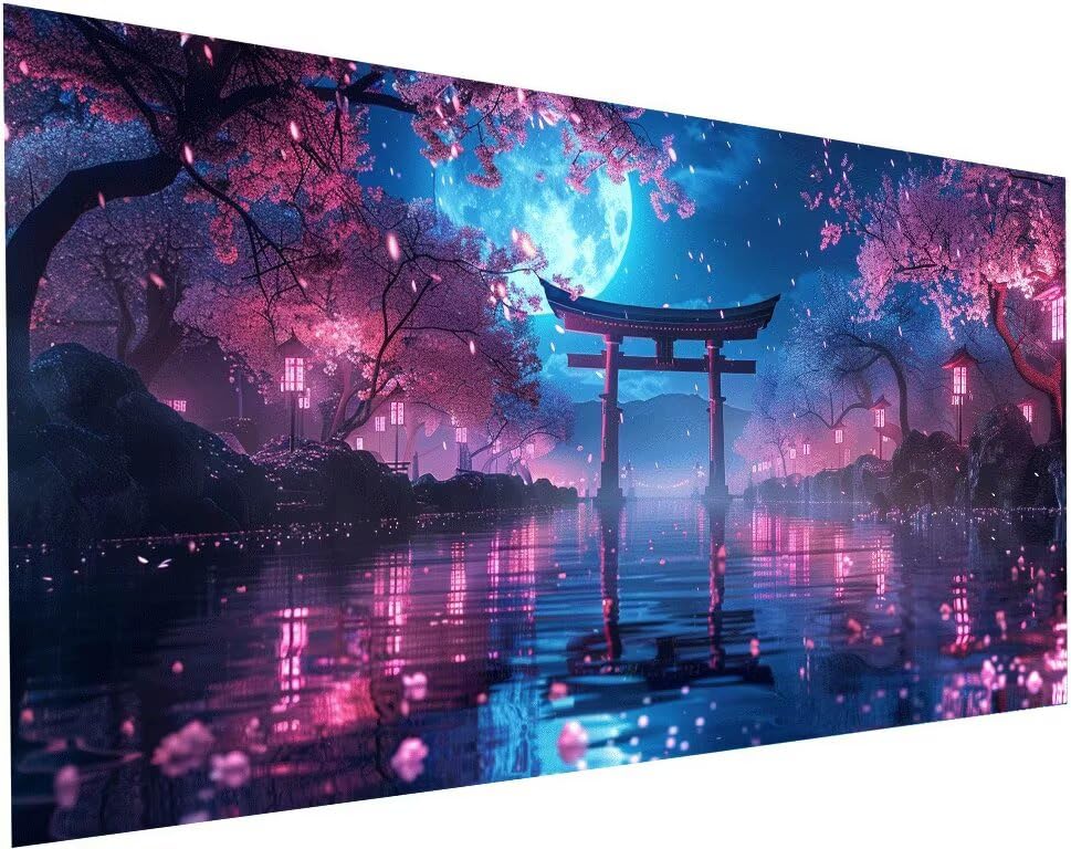 Peinture diamant lune : sublimez votre salon avec ce grand DIY