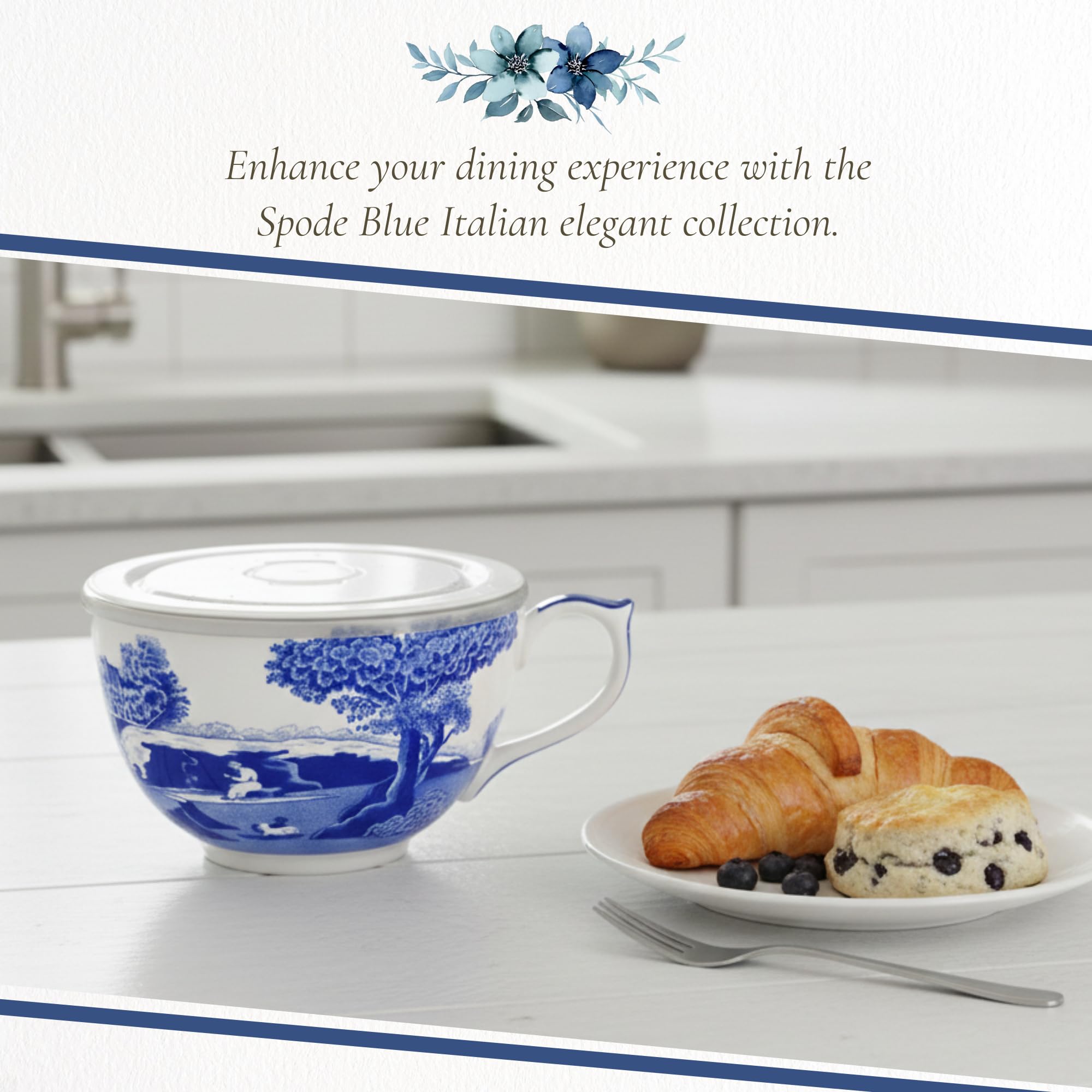 Amazon.com | Portmeirion Spode – Blue Italian – Spode Blue Italian