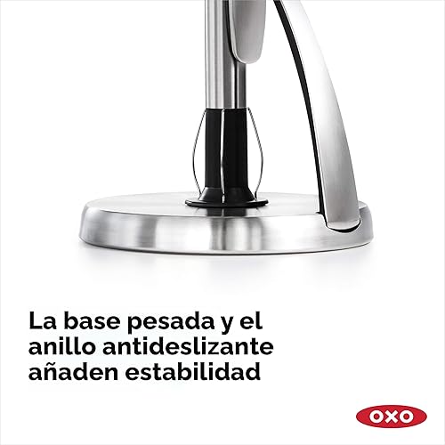 Miniatura 6 de Buen agarre simplemente papel higiénico acero inoxidable OXO Acero Stainless Paquete de 1