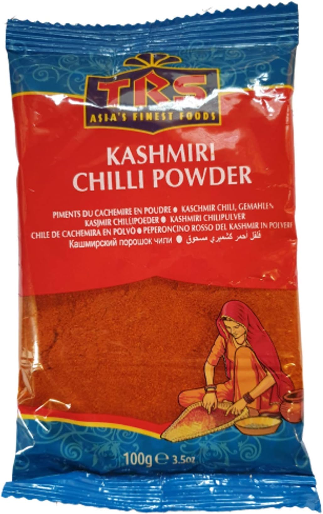 TRS Kashmiri Chilli Powder 100g] (Pack of 1)