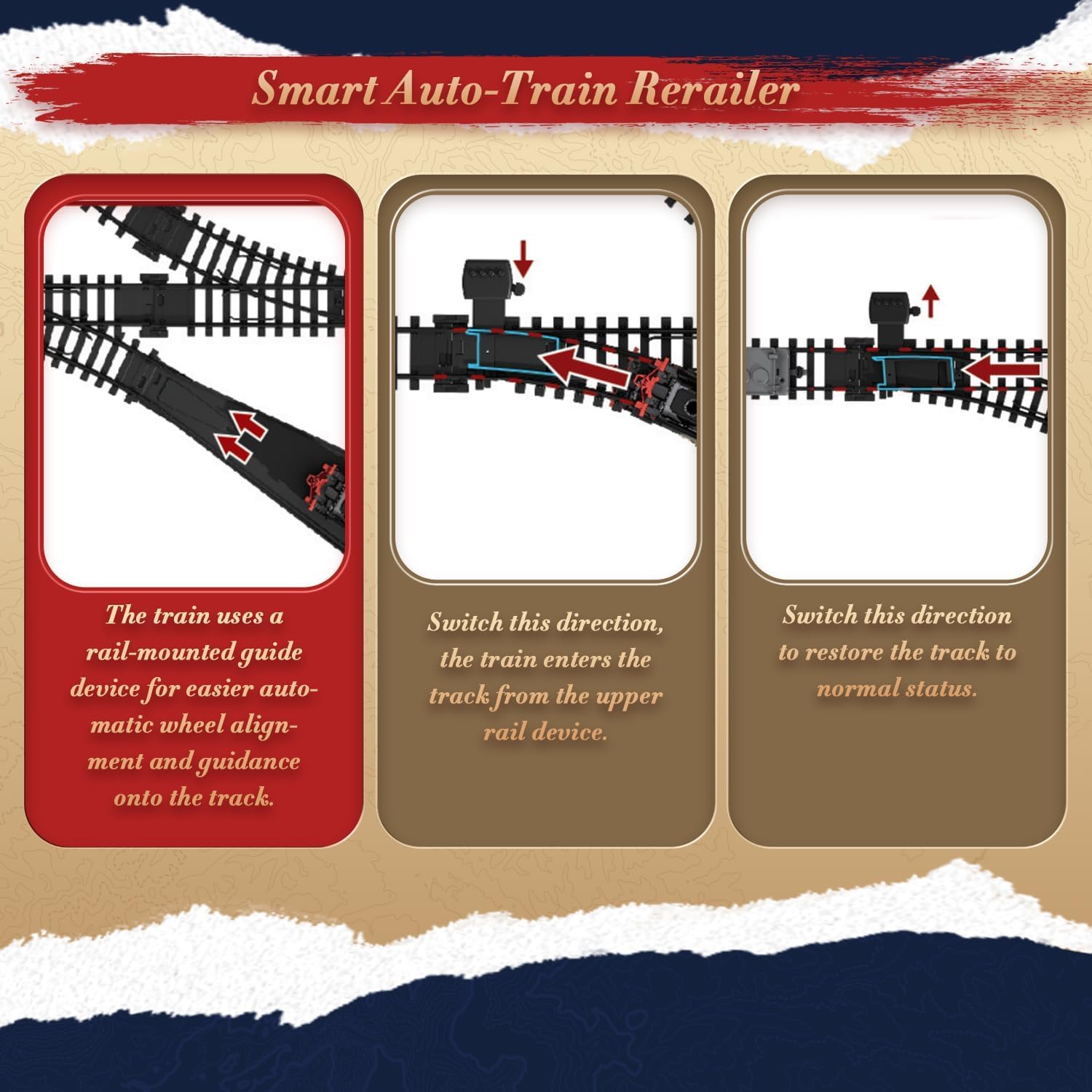Trenino Elettrico Giocattolo per Bambini, Telecomandi Locomotiva Vapore con Pista Lunga, Affumicato, Luci e Suoni, Compleanno Natale Regalo per 3 4 5 6 7 Anni Ragazze Ragazzi, Decorazione Natalizia
