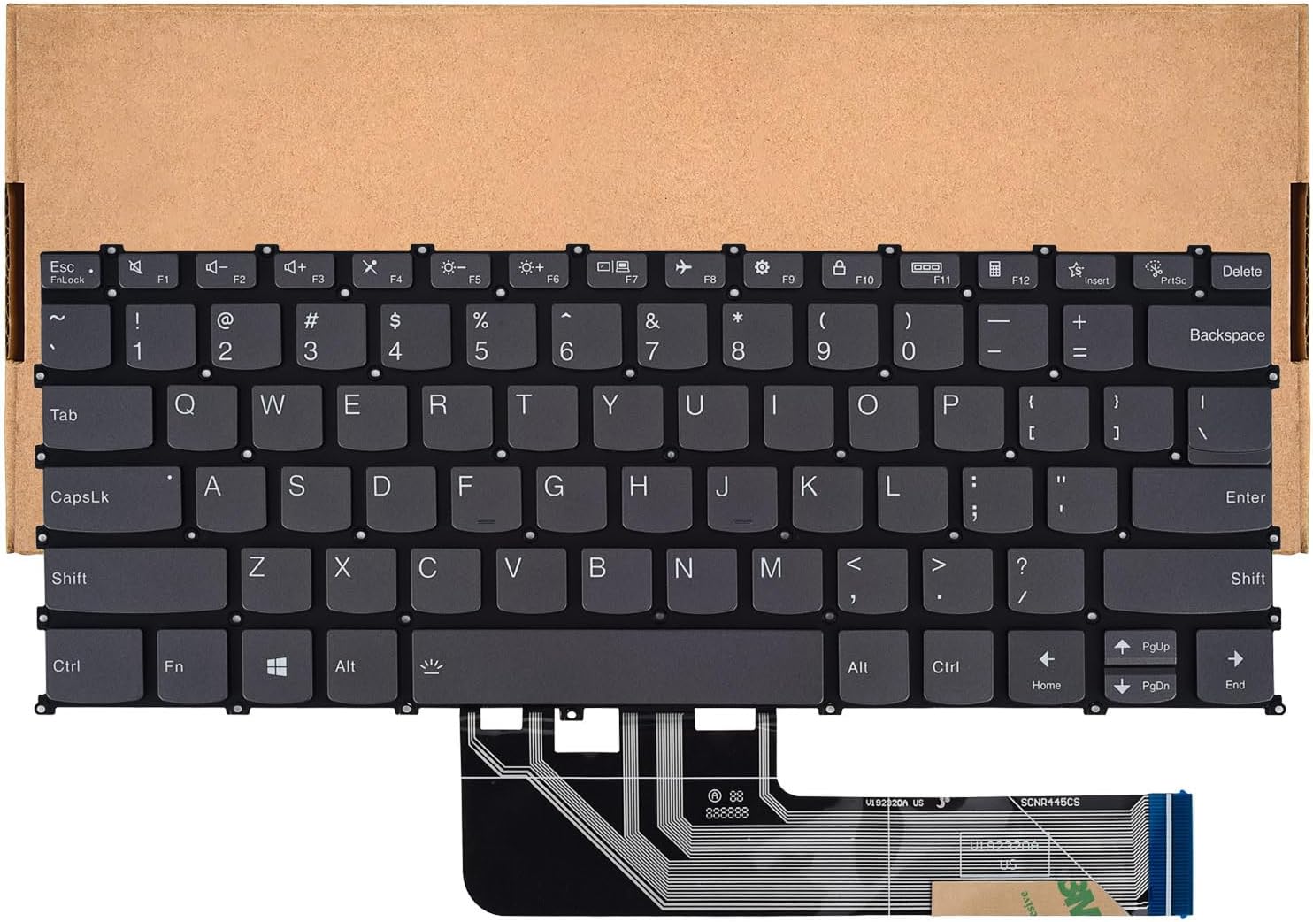 Replacement Backlit Keyboard for Lenovo ideaPad Flex 5-14ARE05 5-14IIL05 5-14ITL05 5-14ALC05, Yoga 7-14ITL5 7-14ARE05 7-14IIL05 Series Laptop US Layout
