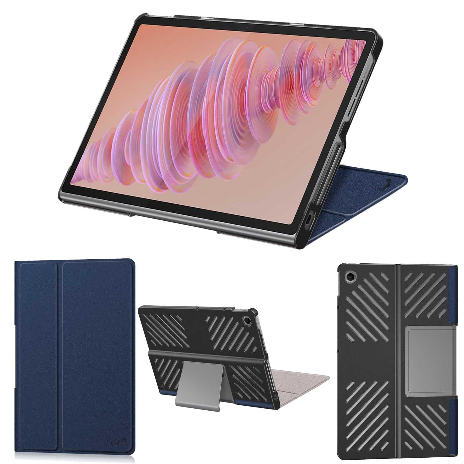 Amazon.co.jp: wisers Lenovo Tab Plus 専用 タブレットケース (ダーク 