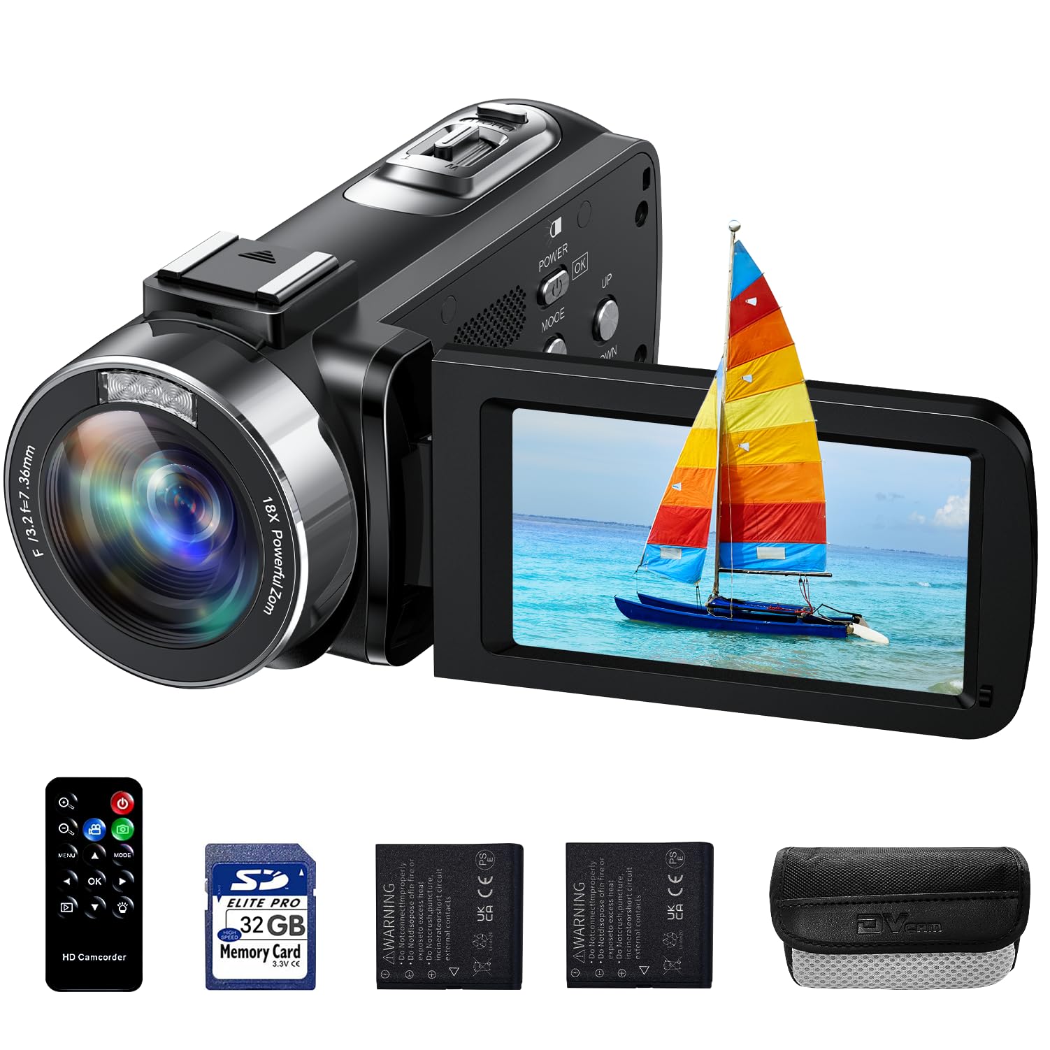 ビデオカメラ micro video camera Micro Video Camera, 1080P Mini Thumb Camera, 2MP Micro Mini