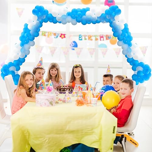 Miniatura 5 de Arco de boda hexagonal de 7.2 pies, soporte de arco de metal para decoración de fiesta de boda, graduación, aniversario, baby shower, decoración de