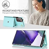 Vista 4 de Funda para Samsung Galaxy Note 20 de 6.7 pulgadas, bandolera con correa de hombro, funda protectora de moda para Galaxy Note 20 (azul)