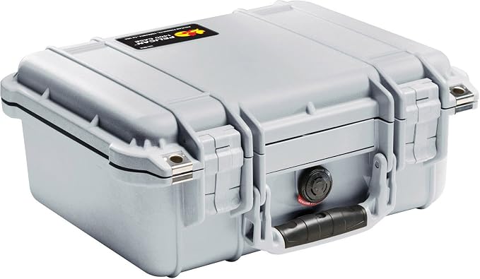 Pelican 1400 Estojo de Câmera com Espuma Prata 1400 com Espuma - imagem principal