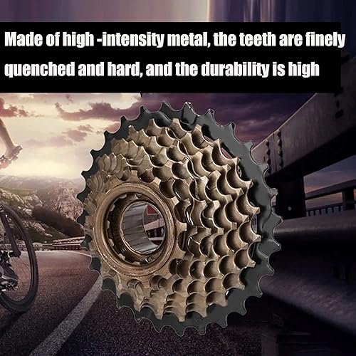 Miniatura 3 de Rueda libre de bicicleta, piñón de casete de rueda libre de bicicleta de 8 velocidades, casetes de bicicleta 13-28T y ruedas libres, casete de
