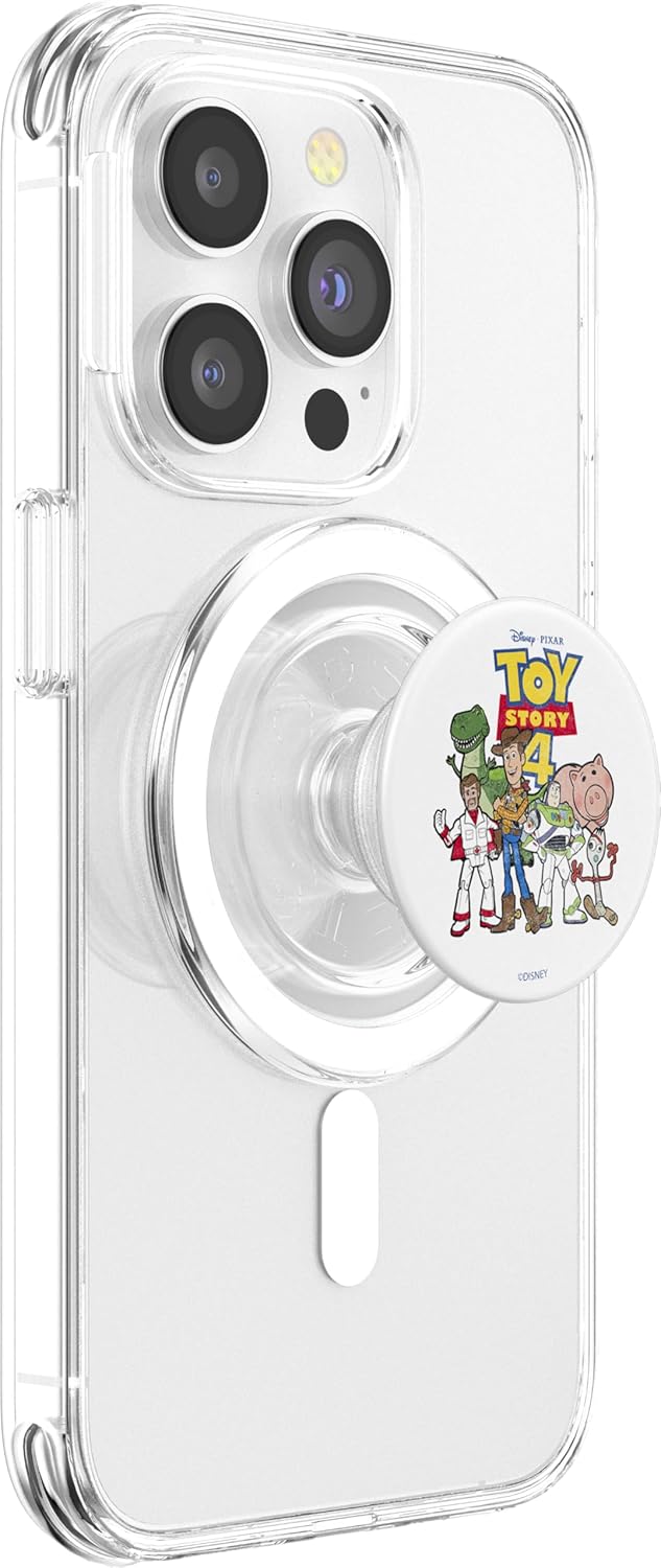 Disney Pixar Toy Story 4 Group Shot Title Logo PopSockets MagSafe PopGrip for iPhone