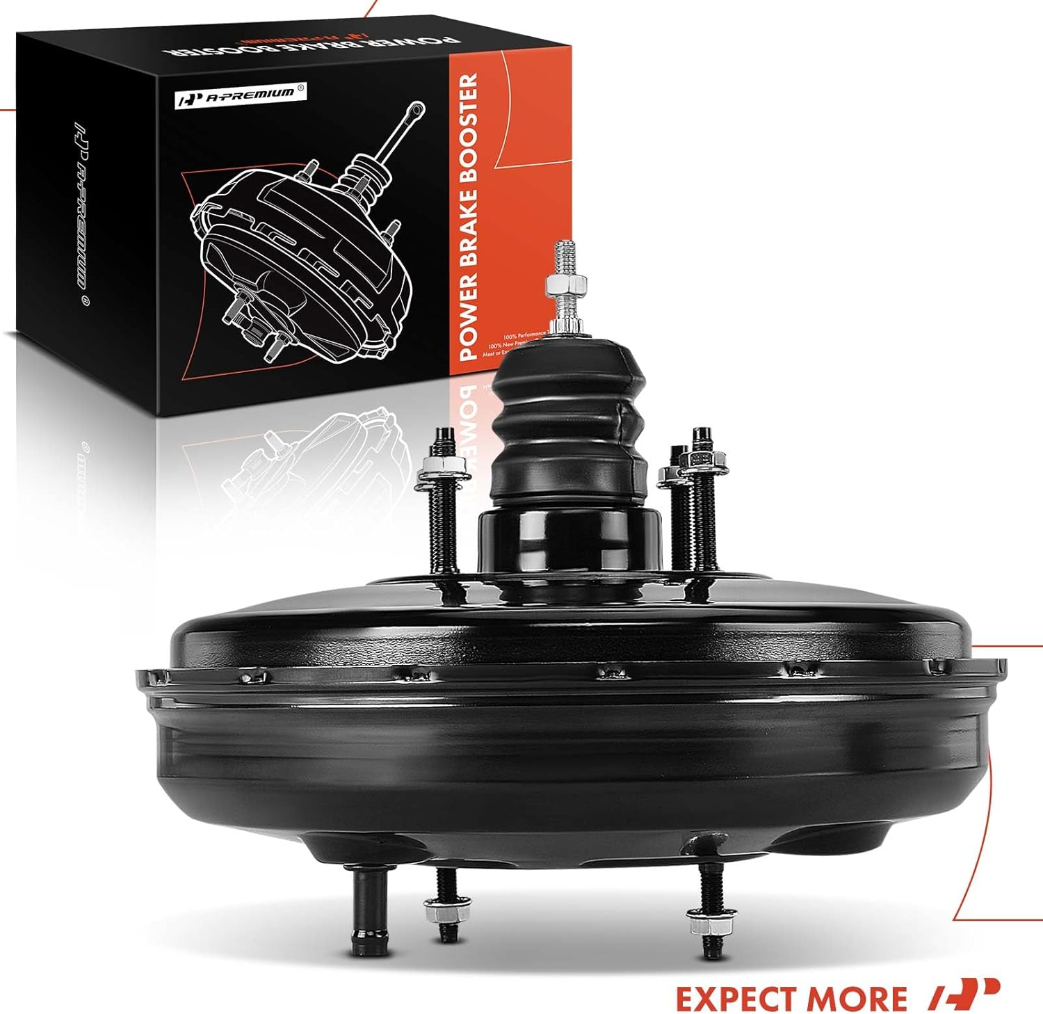 A-Premium Vacuum Power Brake Booster Compatible with Select Honda & Acura Models - CR-V 2012-2016, Pilot 2016-2022, Ridgeline 2017-2023, Crosstour 2013-2015, Passport 2019-2023 & MDX 2014-2020, TLX