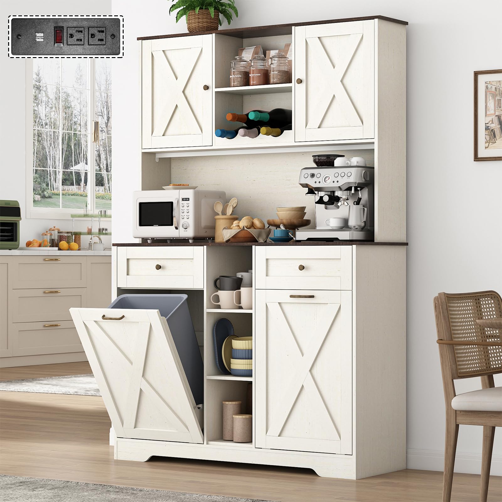 G799\" unico W1250 食器棚 BREATH kitchen Amazon.com: SUNLEI Kitchen Island with Storage Cabinet, 42