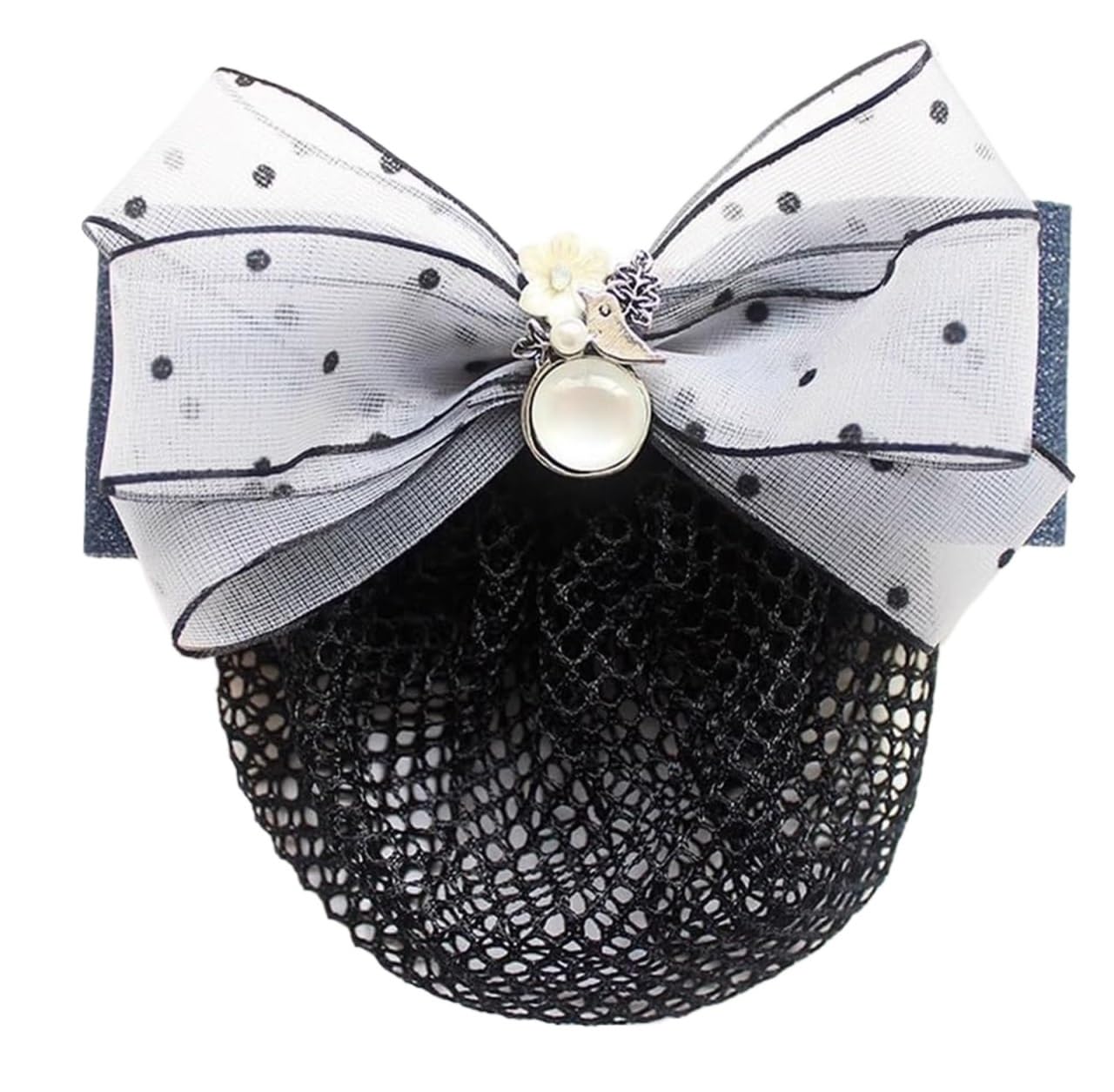 NIRNHYRUR Hair Net Clip Bun Women