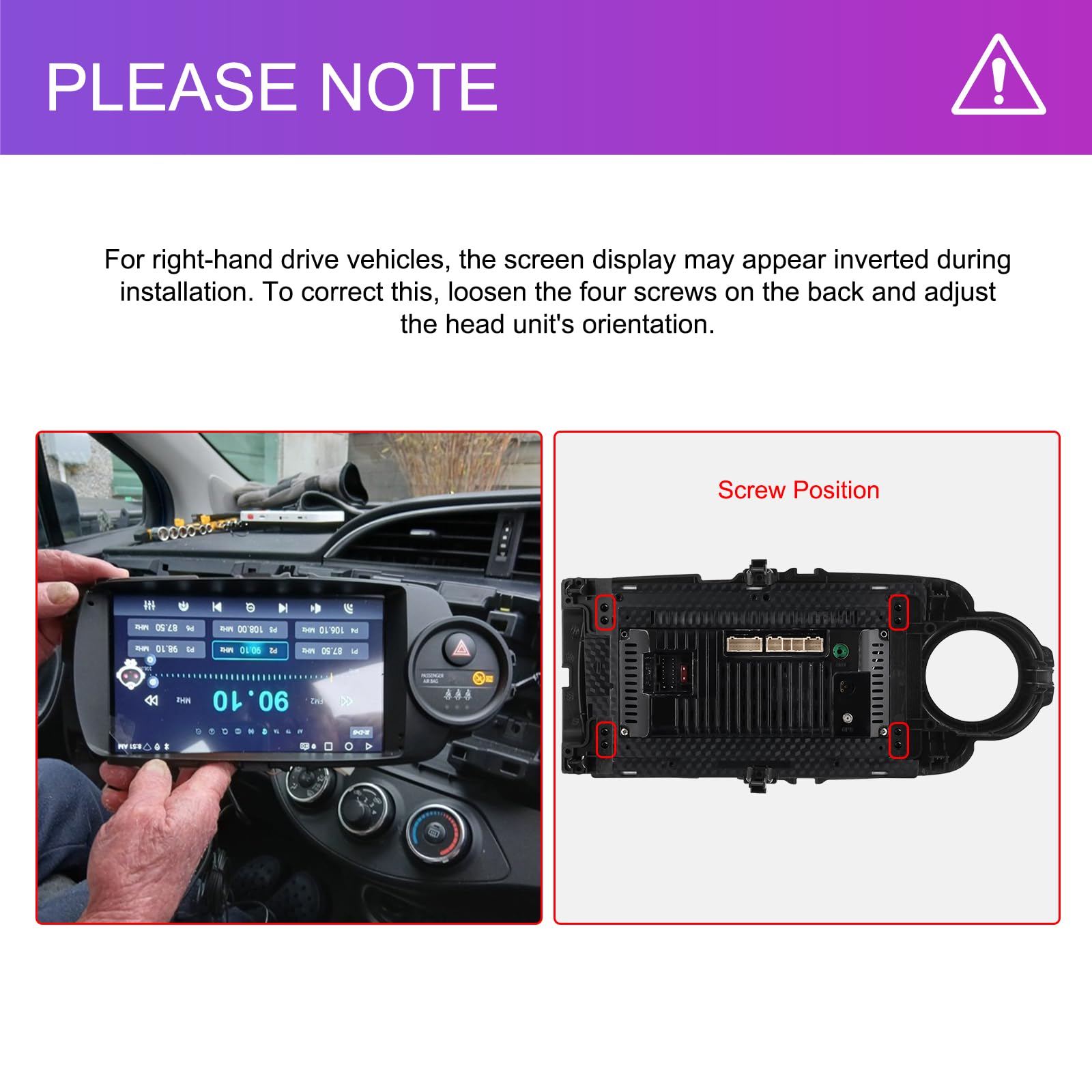 6G&128G 8-Core,VECHTEL 7" Autoradio pour Toyota Yaris Grmn 2012-2017 avec CarPlay Android Auto sans Fil,DSP,Android 15,Bluetooth,RDS/FM Radio,Navi Wi-FI/caméra de recul AHD
