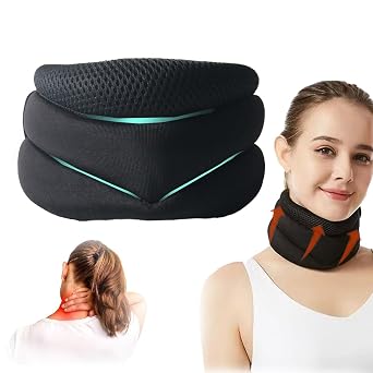 Cervicorrect Neck Brace, Soft Neck Brace for Neck Pain and Support Universal Cervical Collar Breathable Neck Support Brace for Sleeping Relieves Pain and Pressure