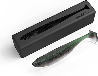 Premium Soft Plastic Lure Mold - Realistic T-Tail Swimbait Soft Plastic Lure Mold - Open Pour Design 4.5" | No Release Oil Needed | CNC Machined | High Heat Resistant | No Bubbles, No Flash
