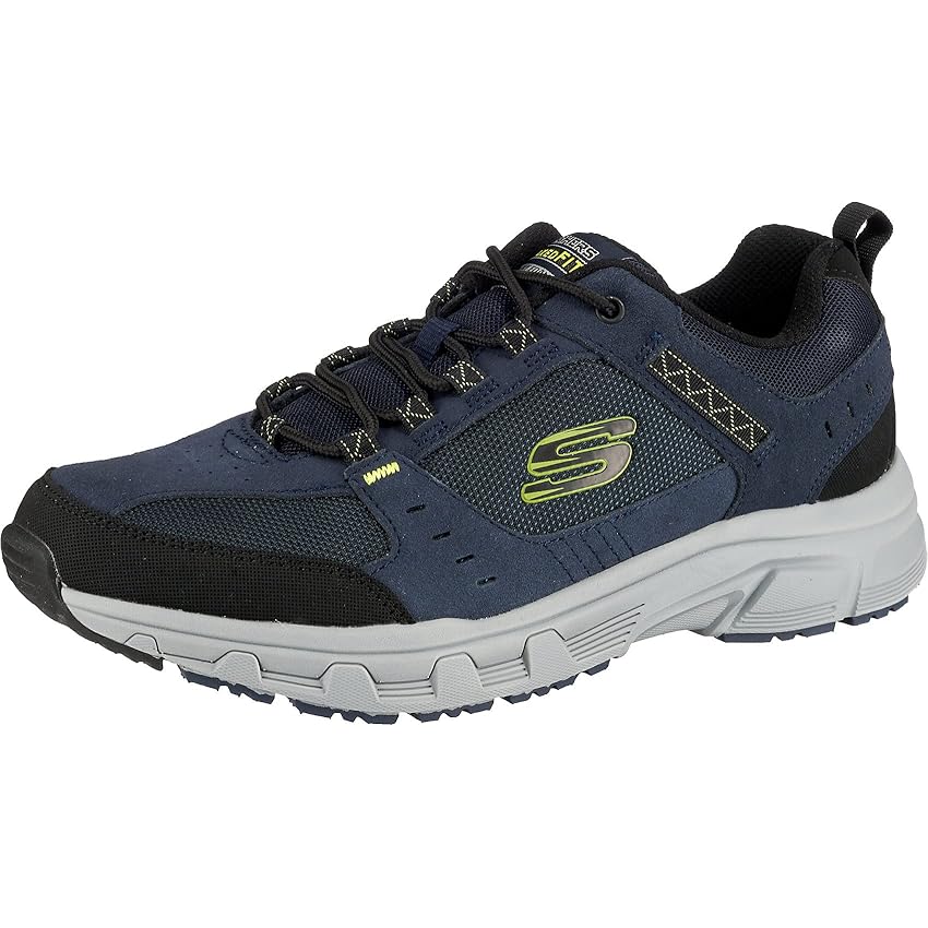 Skechers Oak Canyon 51893-NVLM, Mens trekking shoes,sports shoes, navy, 42,5 EU