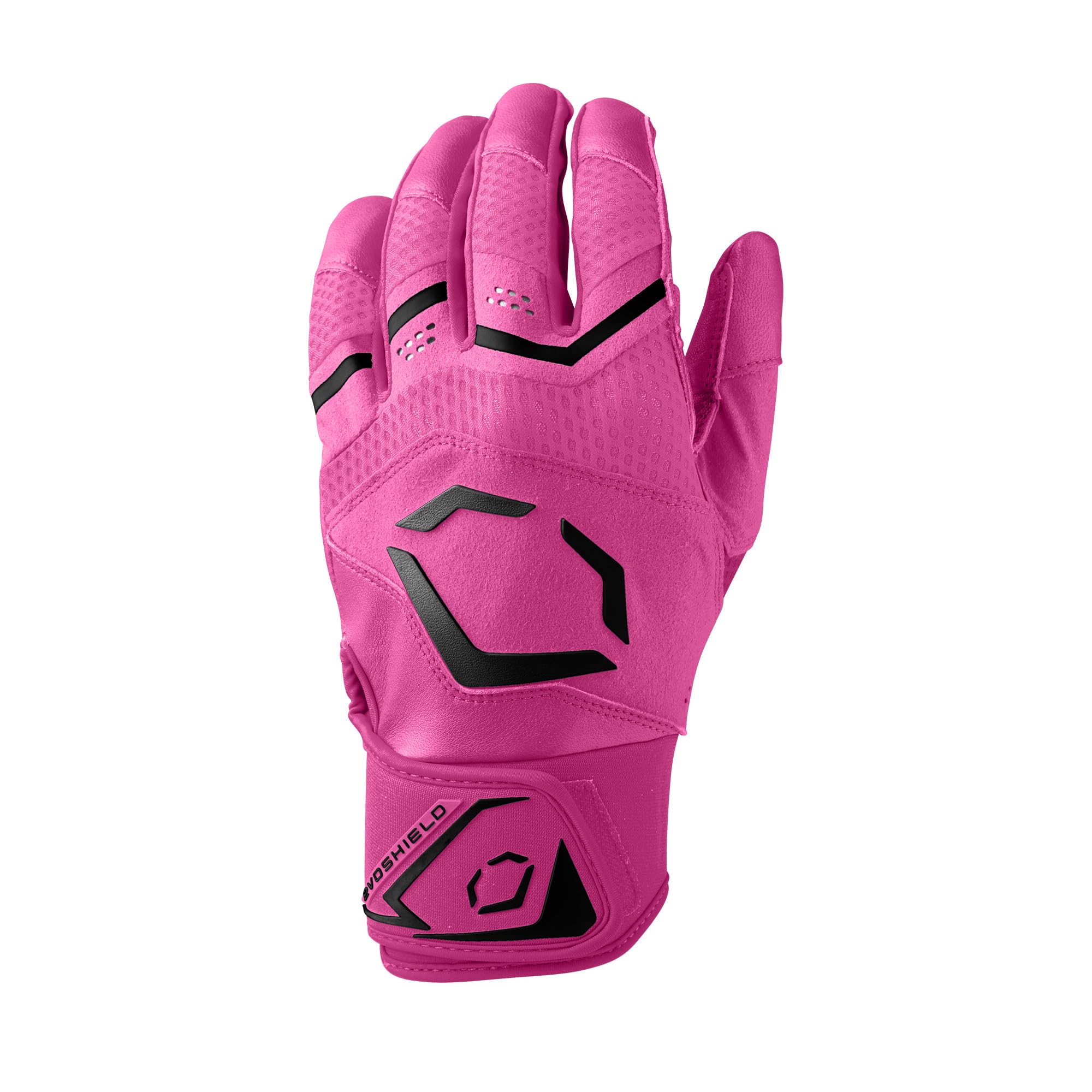 EvoShield Carbyne Adult Batting Gloves - Hot Pink, Large