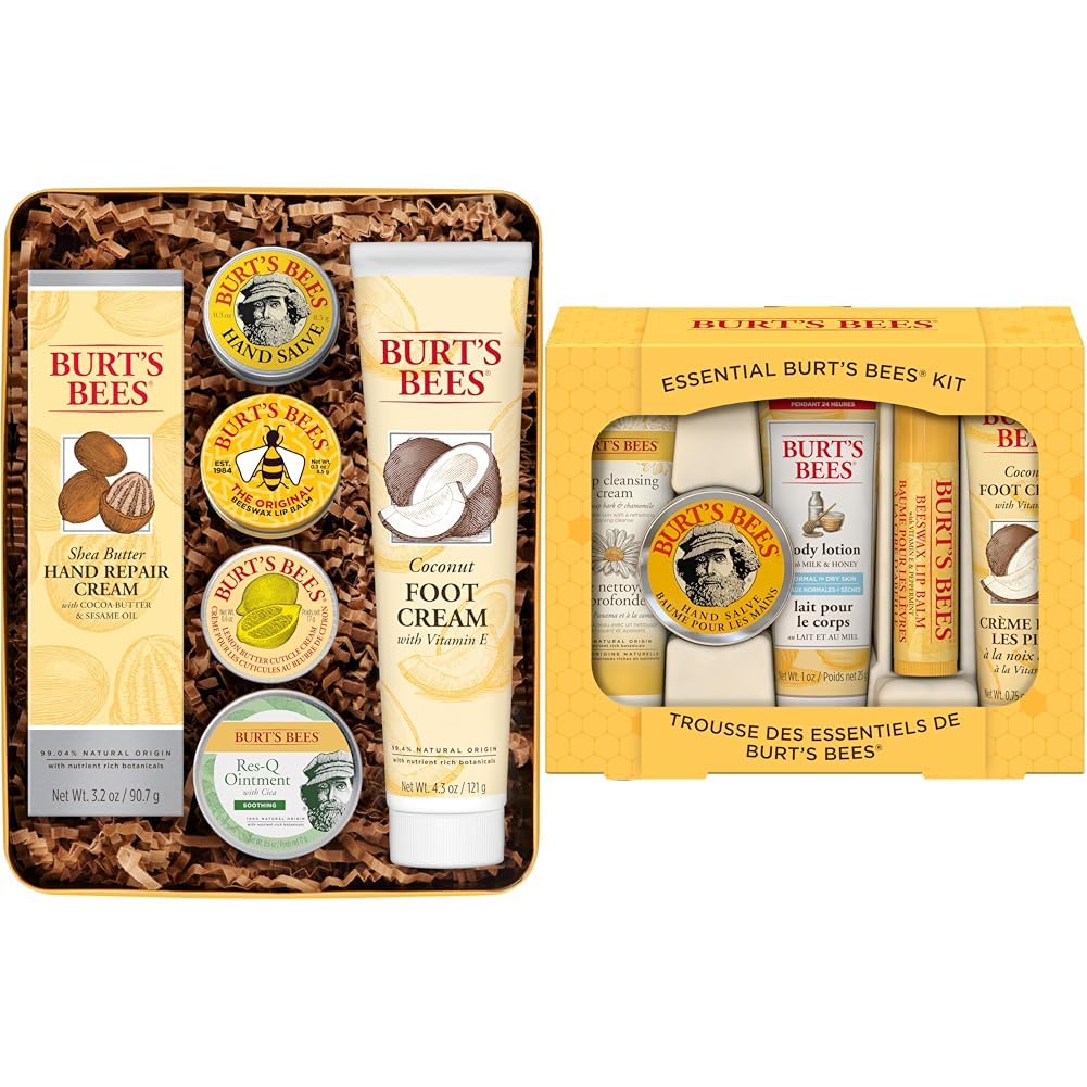 Amazon.com : Burt's Bees Easter Basket Stuffers, Classics Gifts