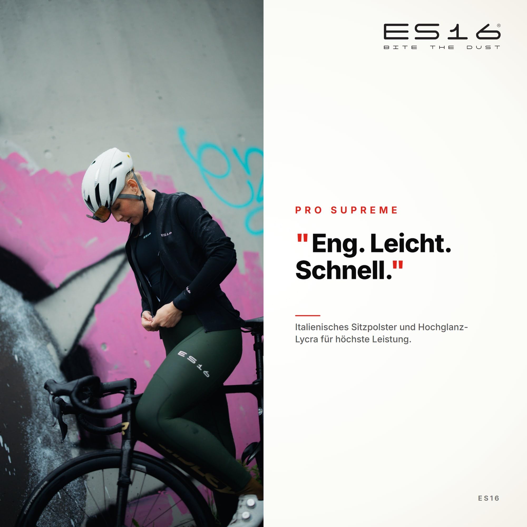 PRO Trägerhose Damen Premium Race-Cut Radhose für Frauen mit Anatomischem Damen-Polster, Aero-Schnitt und Verarbeitung – Top Wettkampf-Radhose