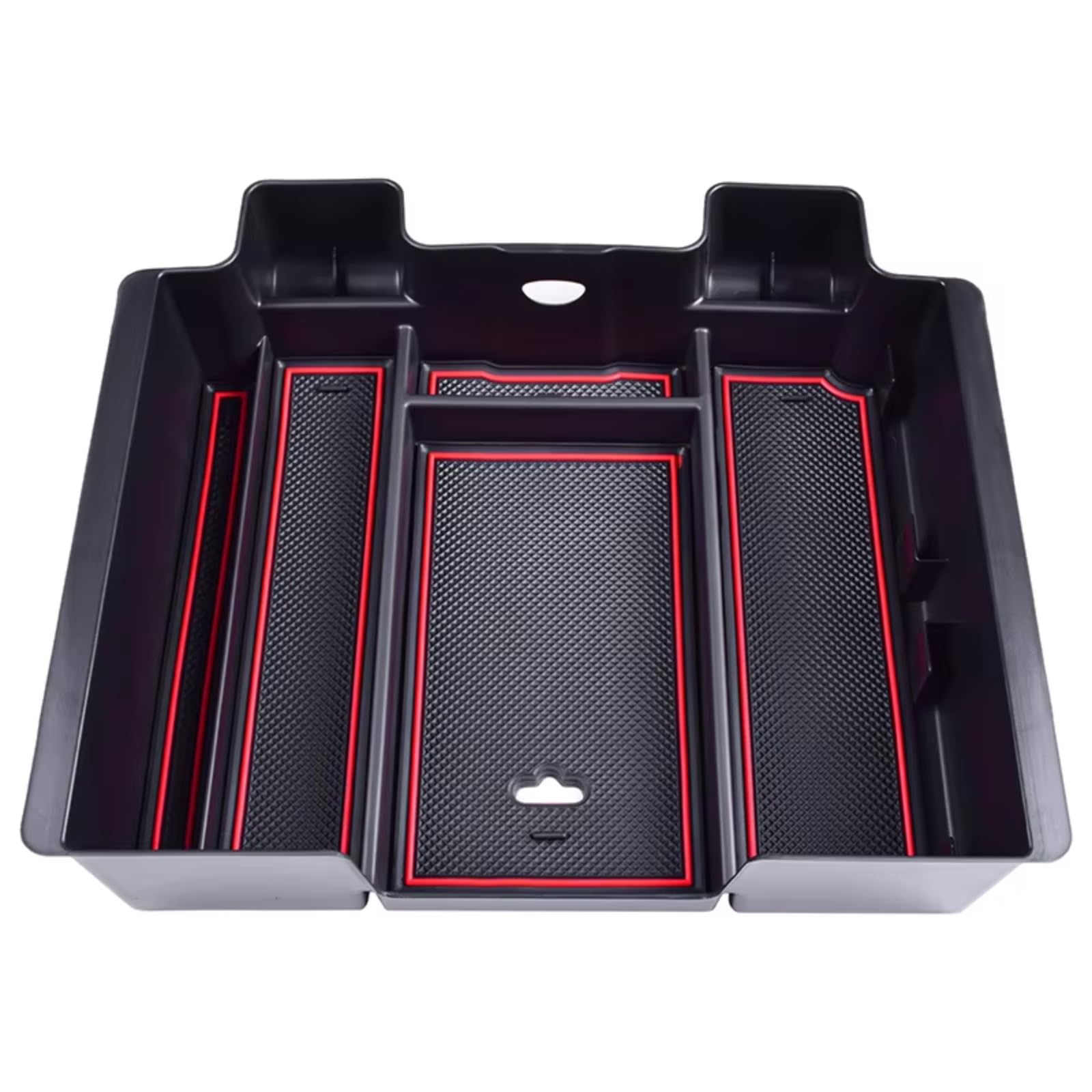 KOPQTEC Organiser Tray Compatible With Gmc For Sierra For 2500 Hd For 3500 Hd 2015 2016 2017 2018 2019 2020 2021 2022 1 Pcs Console Organizer Storage Box
