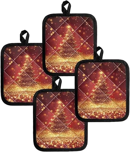 Miniatura 8 de Almohadillas calientes de girasol de vaca, lavables para cocinas, piel de vaca, leche 3D, paquete de 2 almohadillas calientes para horno, soportes