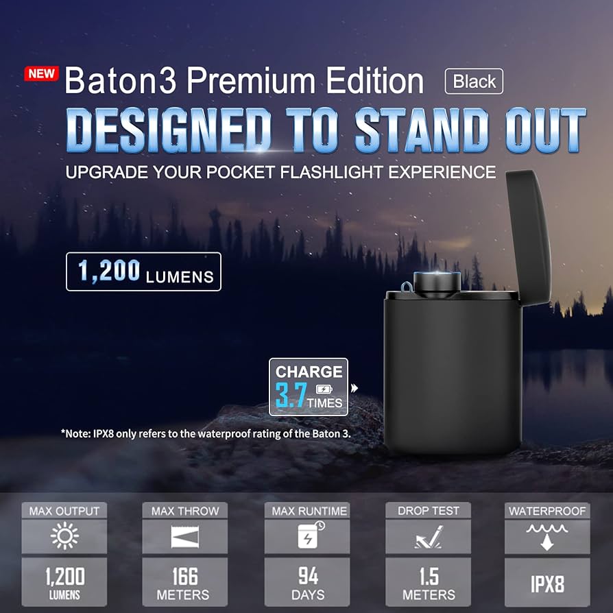 Olight Baton 3 Premium Edition　オマケ付き Olight Baton 3 - Premium Edition 