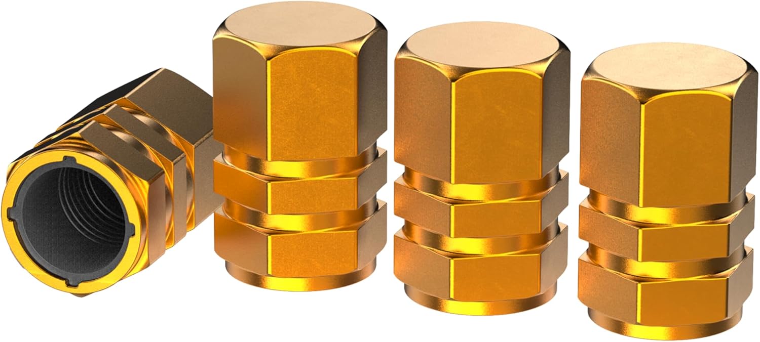 NCAA Florida Gators Metal Tire Valve Stem Caps, 4-Pack