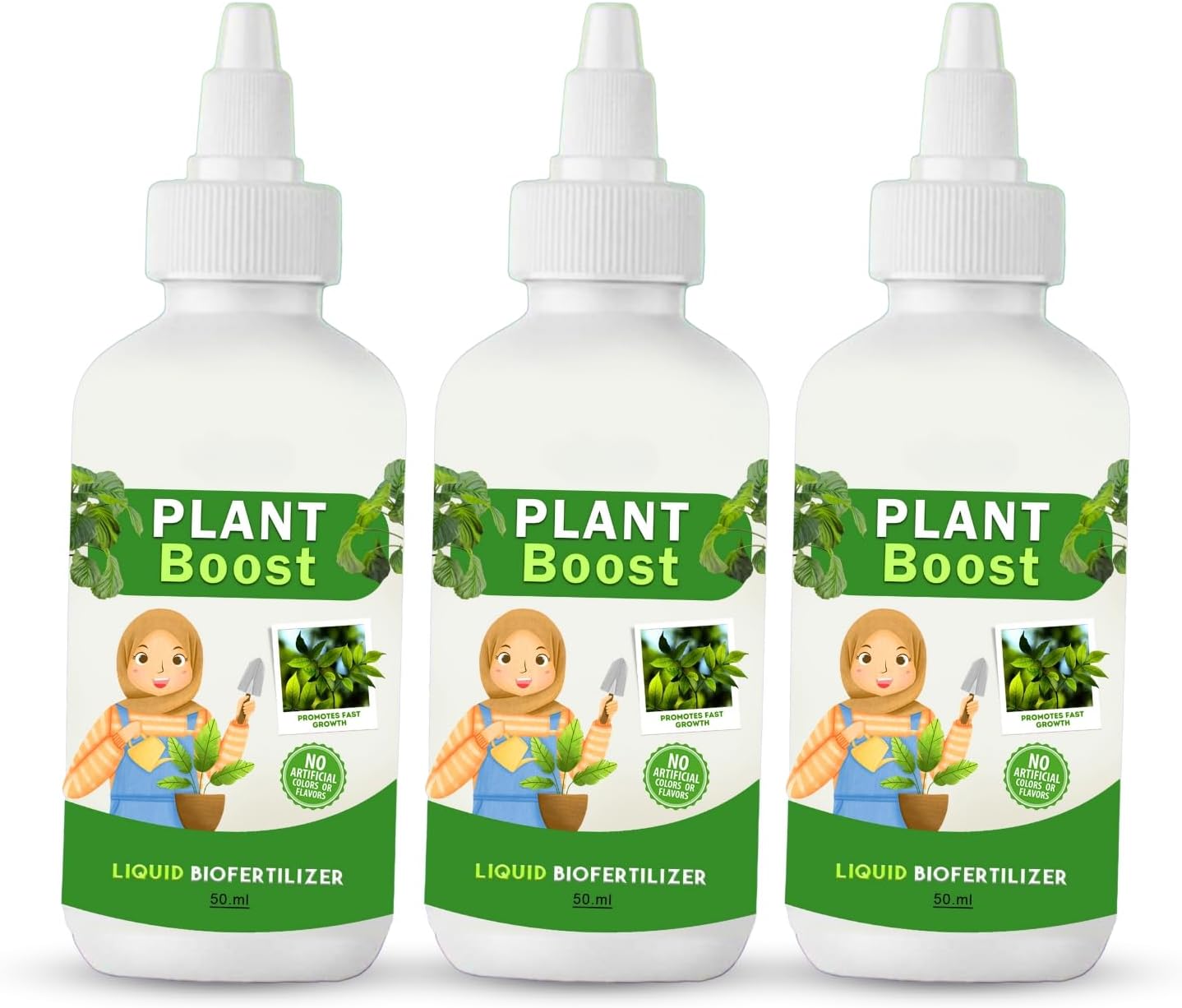 Plant Boost Liquid Biofertilizer – Fast Rooting Growth Enhancer | Promotes Photosynthesis, Strengthens Roots & Improves Plant Health – 150ml | Ideal for Flowers, Vegetables, Succulents, Herbs (3)