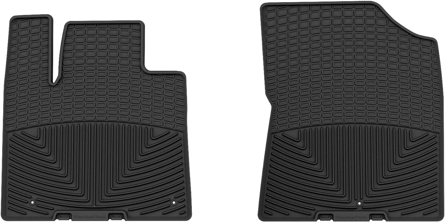 WeatherTech All-Weather Floor Mats for Kia Sorento 1st Row (W381), Black
