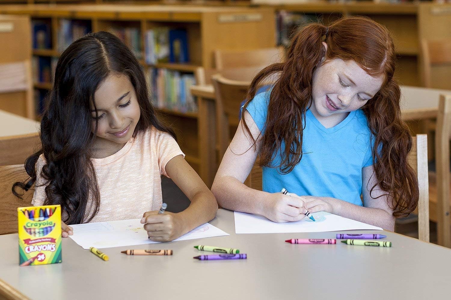 Crayons Bulk, Back to School Supplies, 24 Box Classpack, 24 Assorted Colors