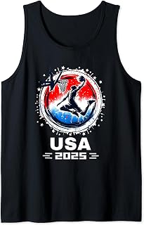 USA 2025 United States Basketball USA Team 2025 Basketball Tank Top