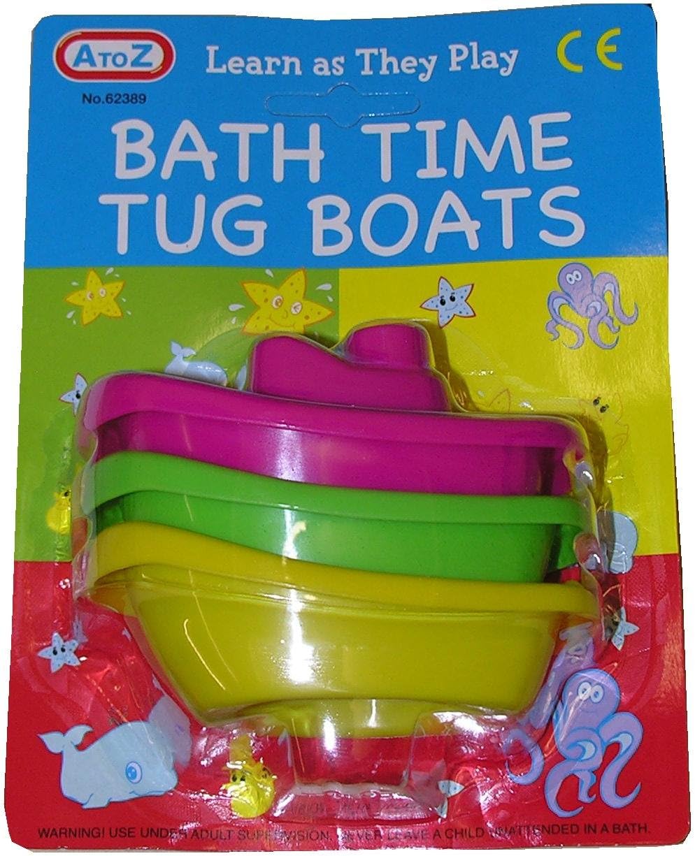 Bath Time Tug Boats [Baby Product]