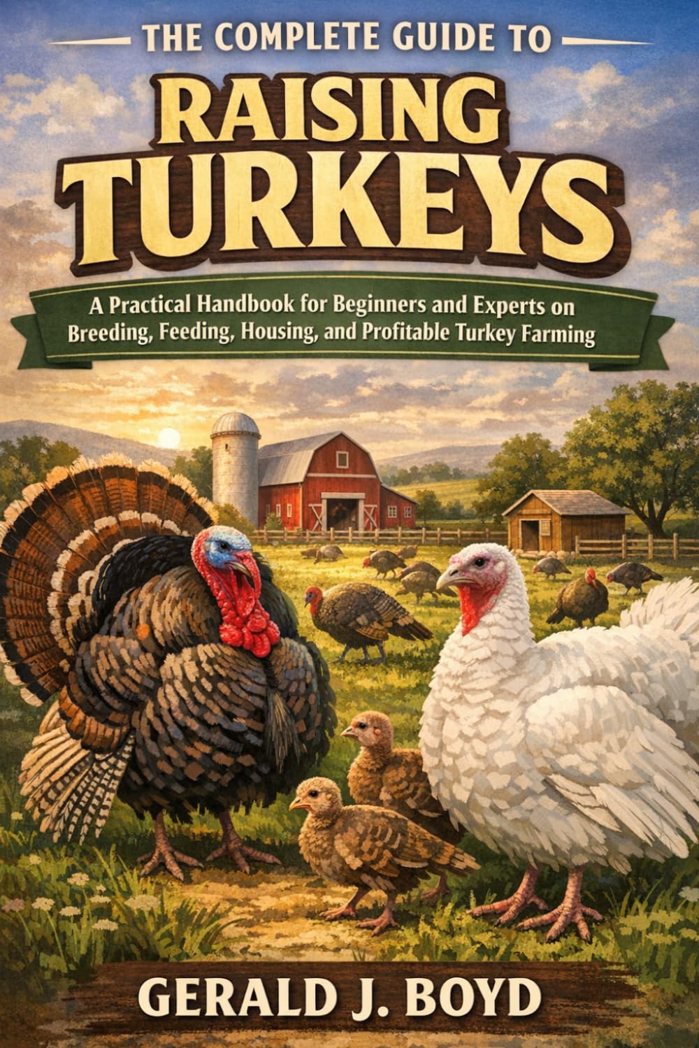 The Complete Guide to Raising Turkeys: A Practical Handbook for Beginners and Experts on Breeding, Feeding, Housing, and Profitable Turkey Farming