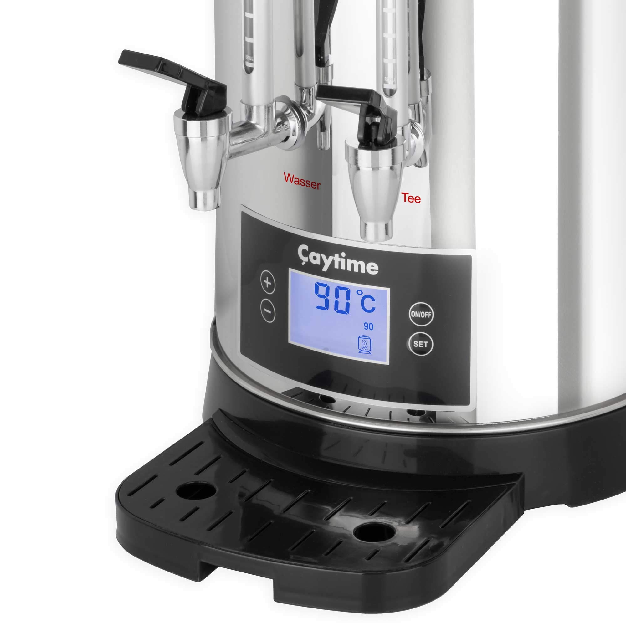 Teemaschine D12 - Digitaler Teeautomat, isoliert mit Doppelwand - Samowar, Semaver 12 Liter