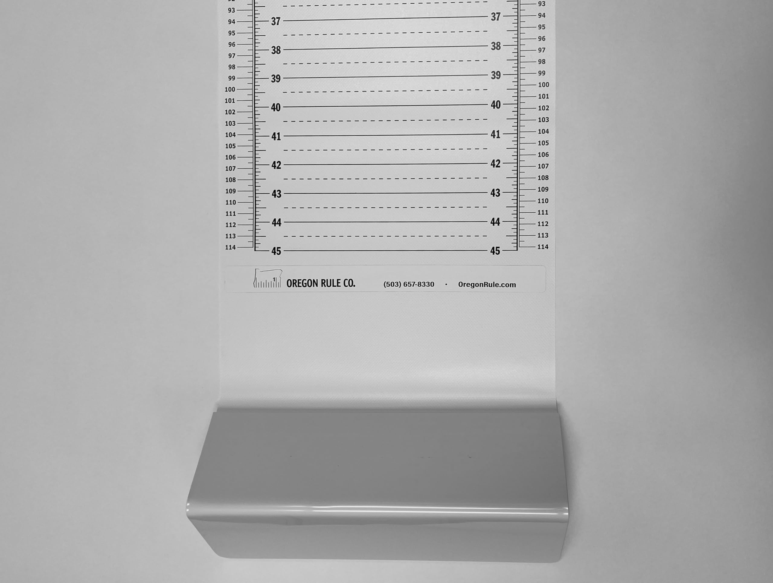 Oregon Rule Baby Measure Mat, Reads Up to 45 Inches (114 Centimeters)